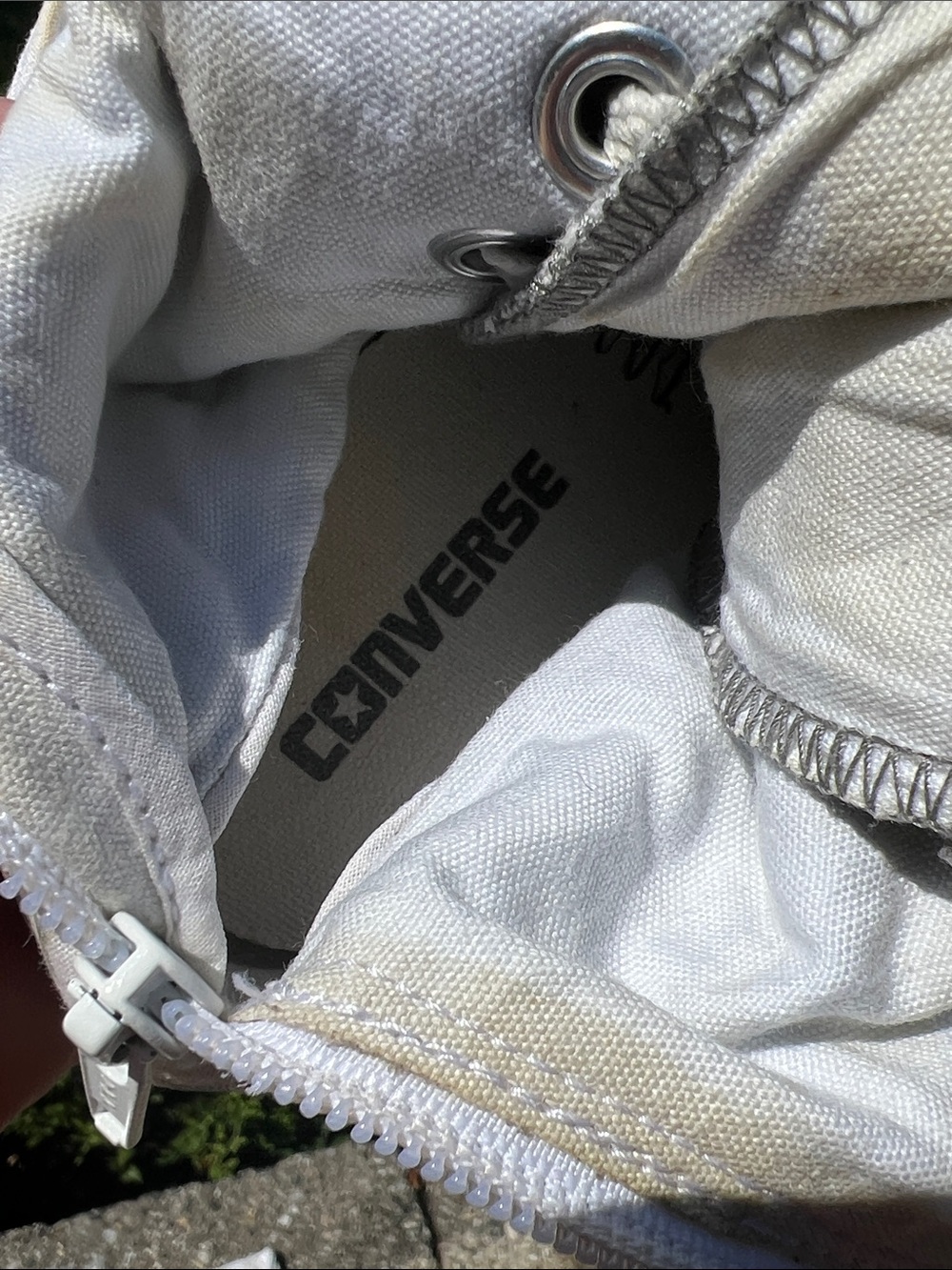 Rare Vintage Converse Chuck Taylor All Star Patchwork Knee-high Sneakers Size 6 - Picture 14 of 15